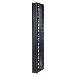 Valueline, Vertical Cable Manager for 2 & 4 Post Racks, 84in H X 6in W, Double-Sided with Doors