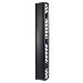Valueline, Vertical Cable Manager for 2 & 4 Post Racks, 84in H X 12in W, Single-Sided with Door