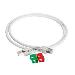 Patch Cable Actassi CL-MNC6A - CAT6A - SFTP - LSZH - 1m - Grey