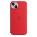 iPhone 14 Plus Silicone Case With Magsafe - red