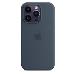 iPhone 14 Pro Silicone Case With Magsafe - Storm Blue