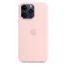 iPhone 14 Pro Max Silicone Case With Magsafe - Chalk Pink