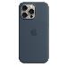 iPhone 15 Pro Max - Silicone Case With Magsafe - Storm Blue
