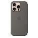 iPhone 16 Pro - Silicone Case With Magsafe - Stone Gray