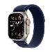Watch Ultra 2 Gps + Cellular 49mm Natural Titanium Case With Blue Trail Loop - S/m (MX4J3QA/A)