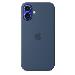 iPhone 16 Plus - Silicone Case With Magsafe - Denim