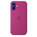 iPhone 16 Plus - Silicone Case With Magsafe - Fuchsia