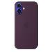 iPhone 16 Plus - Silicone Case With Magsafe - Plum