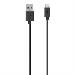3m USB - MicroUSB Charge - Black