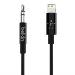 Mixit Lightning 3.5mm Aux Cable 0.9m Black
