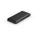 Power Bank - Boostcharge - 10000mah - USB-c - 18w With Integrated Cables - Black