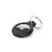 Secure Holder With Keyring - Black