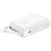 10k Pd20w Integrated USB-c Cable Power Bank White