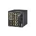 Cisco Ie-2000 16 10/100 2 Fe Sfp+2 T/sfp Base With 1588 & Comf Coat