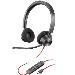 Headset Blackwire 3320 - Stereo - USB-c - USB-C/A Adapter