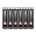 HPE MSA 7.2TB SAS 12G Enterprise 10K SFF (2.5in) M2 3 Years Wty 6-pack HDD Bundle