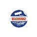 Surveillance Sticker - Stickers 50pk (5502-821)