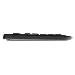 KC 1000 Flat Keyboard - Corded USB - Black - Qwertzu German