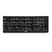 KC 1000 Flat Keyboard - Corded USB - Black - Qwerty Spanish