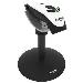 Durascan D720 - Linear Barcode Plus Qr Code Reader White Charging Stand