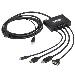 4PT PRESENTATION ADAPTER 4K 60HZ DP USB-C 1080P VGA TO HDMI