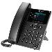 Business Ip Phone VVX 250 4-line With Dual 10/100/1000 Ethernet Ports. Poe Only. ShIPS Without Psu