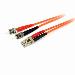 Fiber Optic Cable 62.5/125 Multimode Duplex Lc-male/ St-male 1m