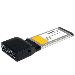 Expresscard Superspeed USB 3.0 Card Adapter 2port (ecUSB3s22)