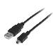 Mini USB 2.0 Cable - A To Mini B 1m