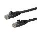 2M CAT6 ETHERNET CABLE - BLACK CAT 6 GIGABIT ETHERNET WIRE -650