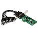 Pci-e Rs232 Rs422 Rs485 Serial Card - 4port Dual Profile
