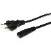 Laptop Power Cord - Eu Plug To Iec320 C7 Power Cord 1m