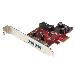 Pci-e USB 3.0 Card 4-port - 2 External, 2 Internal - SATA Power