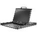 Rackmount 17in Hd KVM Console Dual Rail 1080p KVM DVI/vga