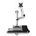 Wall Mounted Workstation For - Monitor Up To 30in - Articulating