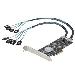 8 Port SATA Pci-e Card - Pci-e X4 6gbps SATA III Expansion Card