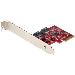 SATA Pcie Card - 2 Port Pcie SATA Expansion Card - 6gbps - Full Low Profile - Pci-e To SATA Ad