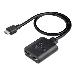 Hdmi Splitter - 2-port 1in 2 Out 4k Hdmi 2.0 Display/output Split