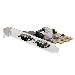 Pci-e Dual Serial Port Card - 16c1050 Uart 5v/12v Status Light
