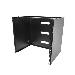 Wall Mount Rack 10u 14in Deep For 19in Wide Patch Panel/switch