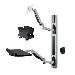 Wall Mount Workstation Vesa Mount For 32in Monitor (22lb/10kg) Fully Articulating Monitor Mount
