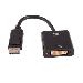 DisplayPort To DVI Adapter Black