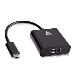 USB Type C To Hdmi Adapter Black