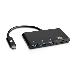 USB Type C To 5in1 Hub Black