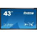 Touch Monitor - Prolite T4362as-b1 - 43in - 3840 X 2160 (4k Uhd) - Black