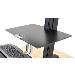 Worksurface For Workfit-s Sit-stand Workstations (black)