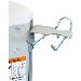 Wire Scanner Holder For Ergotron Carts T Slot Channel