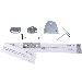 Lx Arm Grommet Mount For Workfit-t/tl (zinc Plated Steel)