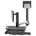 SV Combo System with Worksurface & Pan, Medium CPU Holder (aluminum)