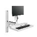 CareFit Combo System Keyboard & Monitor Mount Workstation - Shelf area